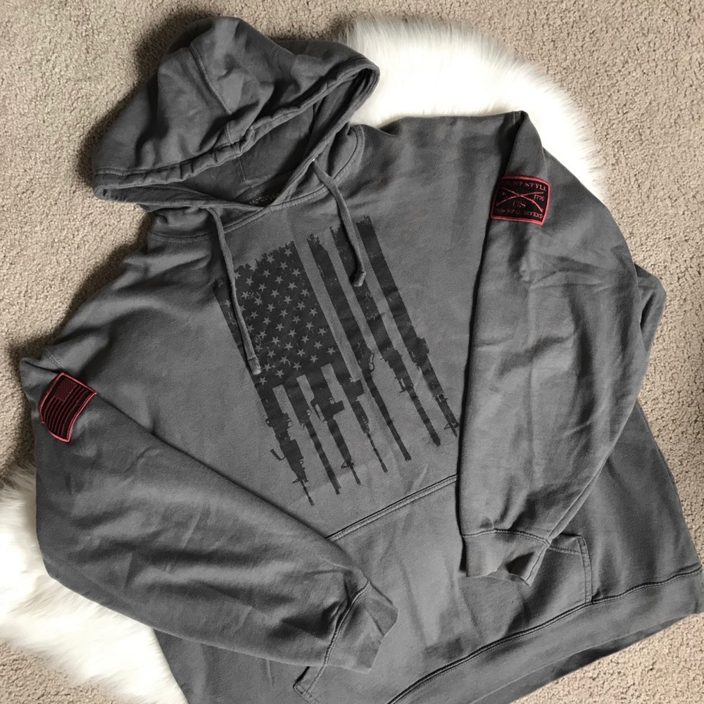 Grunt Style Men’s Hoodie || Grey || XXL